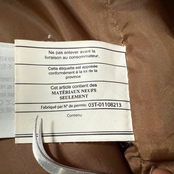 Abercrombie Fitch Biker Jacket Women Size S Brown Full Zip Faux Suede Moto GUC - Picture 13 of 16